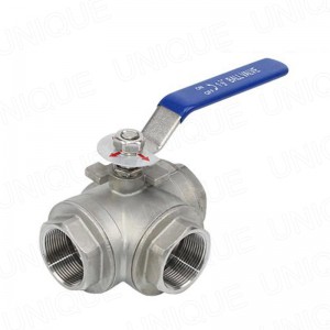3Way Theard Ball Valve