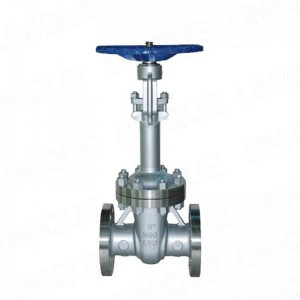 Extended Bonnet Gate Valve, extended stem,CS,SS,WCB,CF8,CF3,CF8M,CF3M,4A,5A,Monel,150LB,300LB,600LB,900LB,1500LB,2500LB