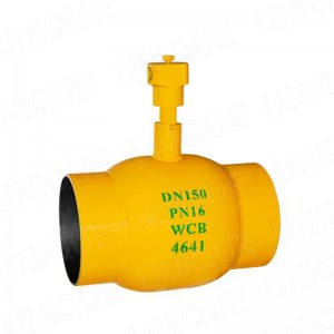 Handle Fully Welded Ball Valve