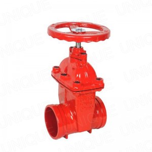 Non Rising Stem Groove Resilient Gate Valve,UL,FM,CI,DI,Cast Iron,Ductile Iron,PN6,PN10,PN16,PN25,CF8,CF3,CF8M,CF3M,LCB,LCC,LC1,